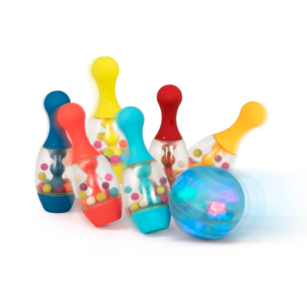 B. Leuchtendes Bowling Set