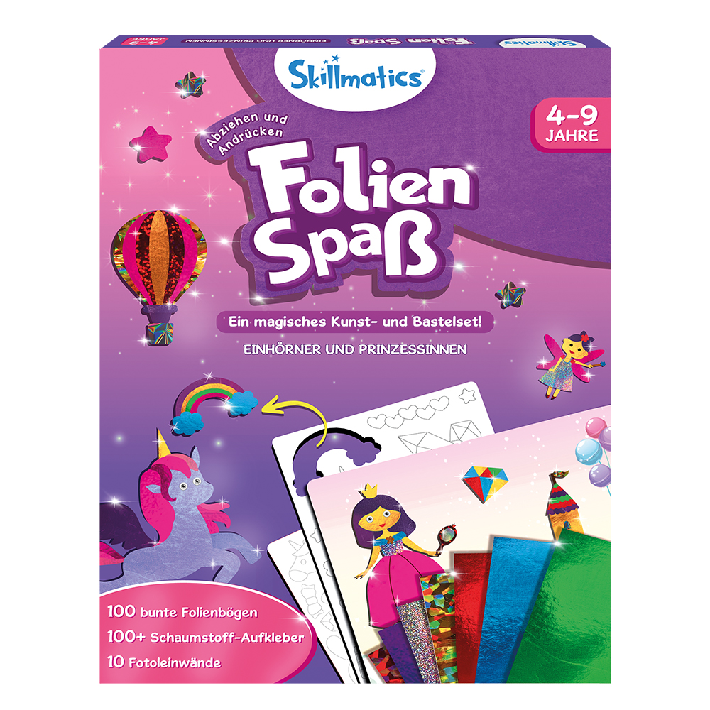 Folienspaß - Einhörner und Prinzessinnen