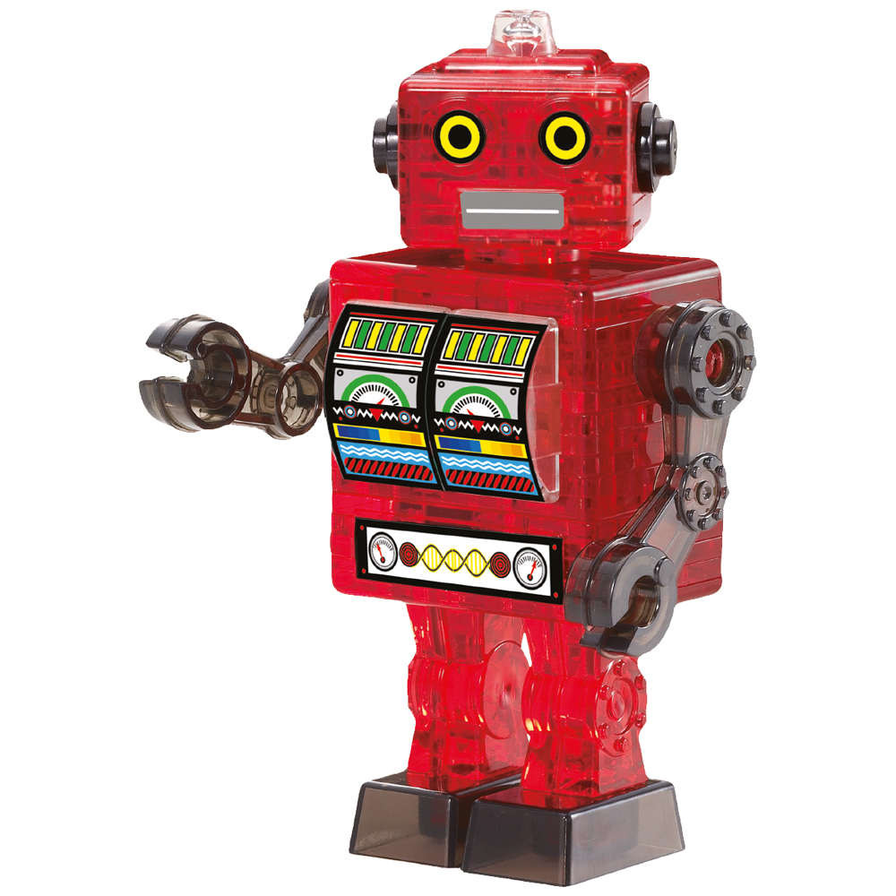 Crystal Puzzle - Roboter Rot