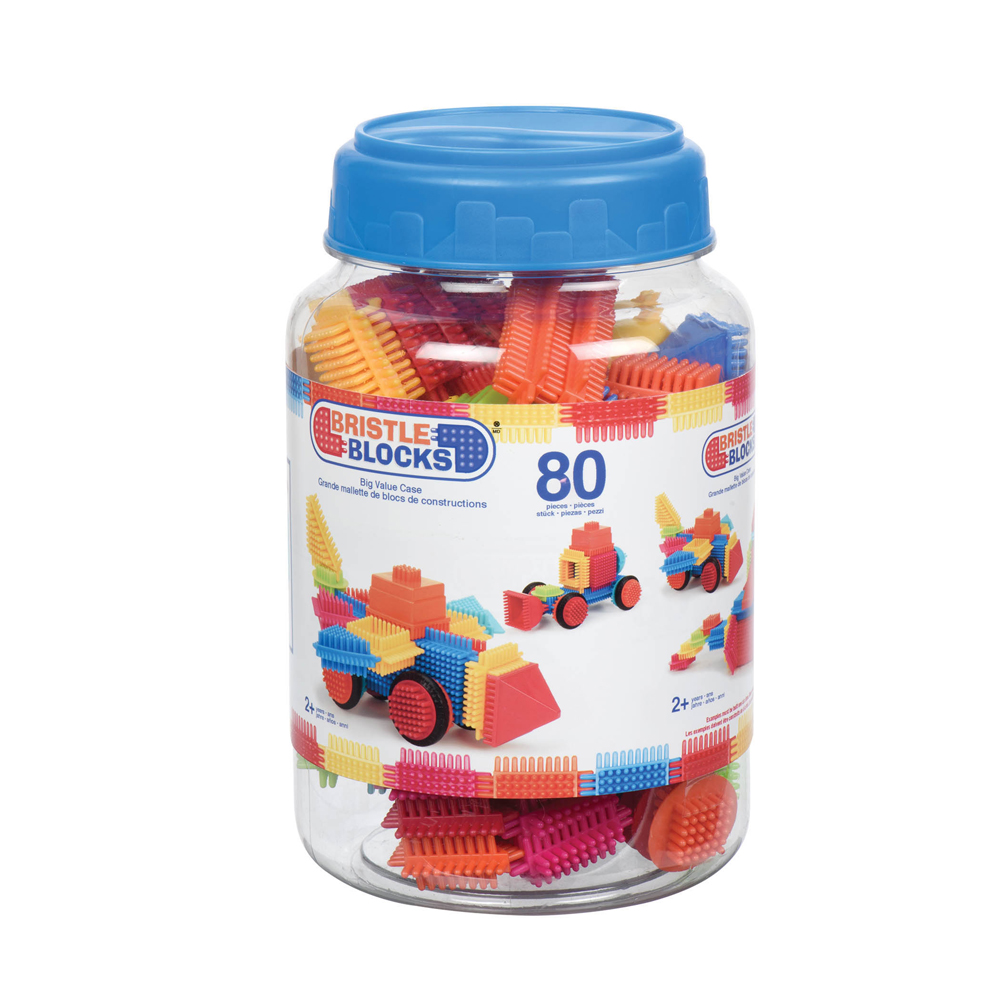 Bristle Blocks 80 Teile in der Dose
