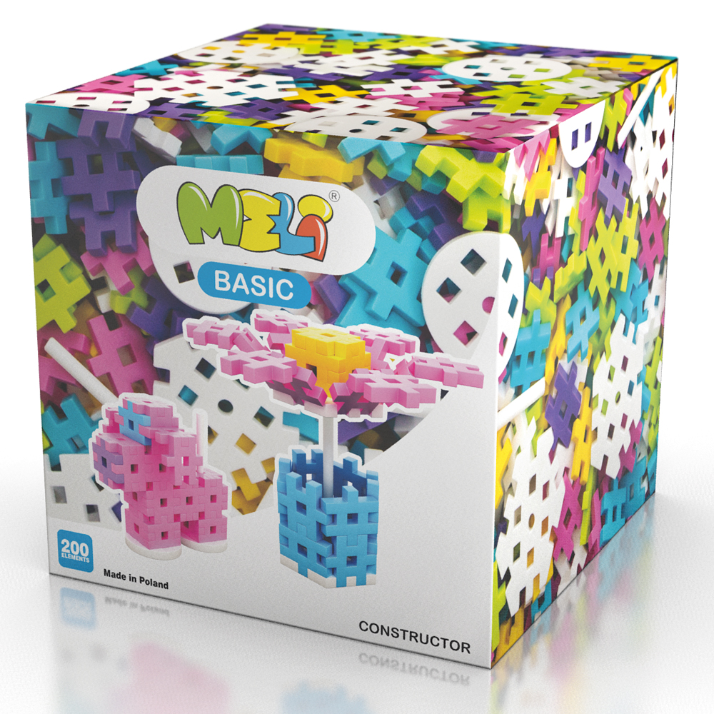 Meli Basic Constructor Pink 200 