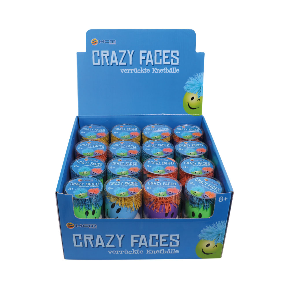 Crazy Faces im Display