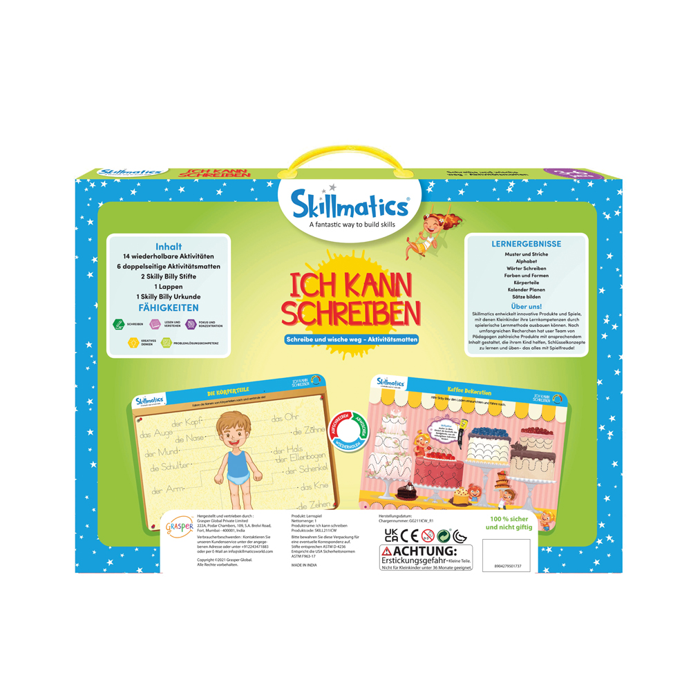 Write and Wipe Kit - Ich kann schreiben