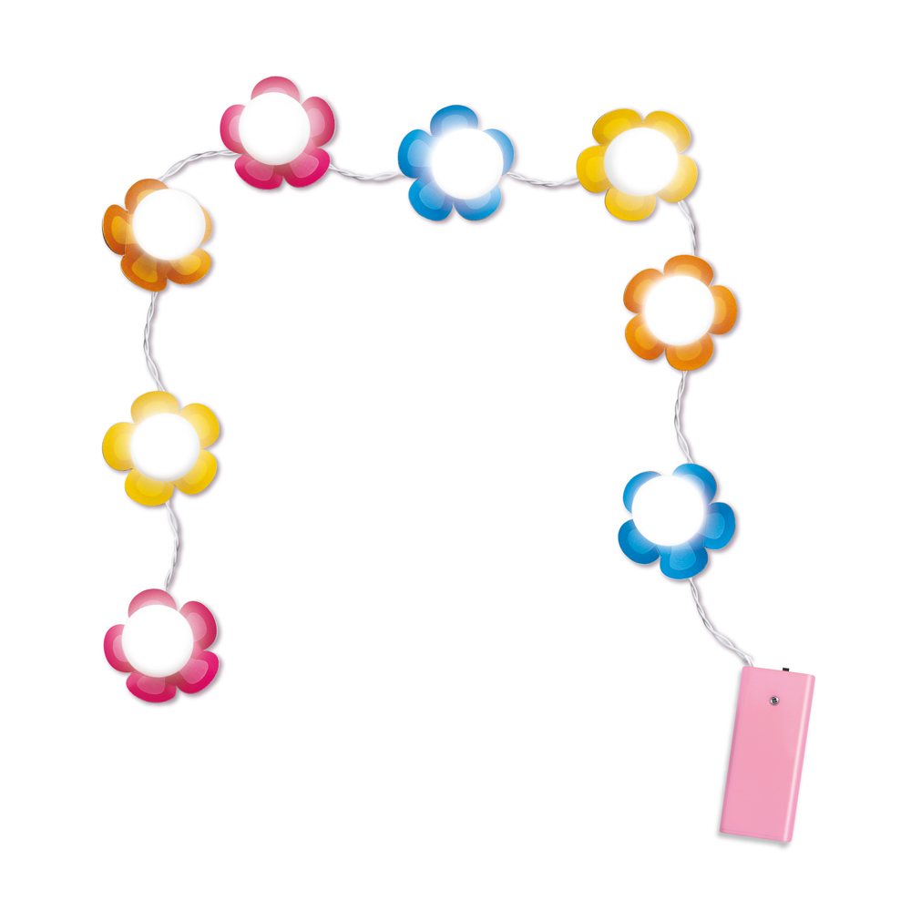 Blumen Lichterkette - KidzMaker
